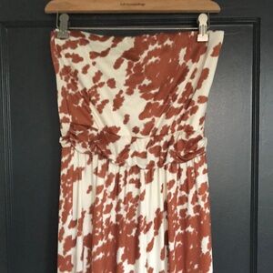 Peach Love Strapless Jumper Sz M